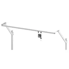 Rail et équilibreur de charge pour tables de travail de longueur 190 cm